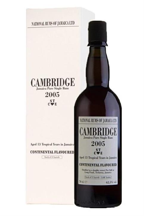 Rum Cambridge '05 0,70lt Long Pond Rums Of Jamaica Ltd