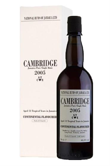 Rum Cambridge '05 0,70lt Long Pond Rums Of Jamaica Ltd