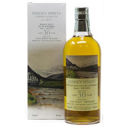 Whisky 30yo Glen Moray Hidden Spirits