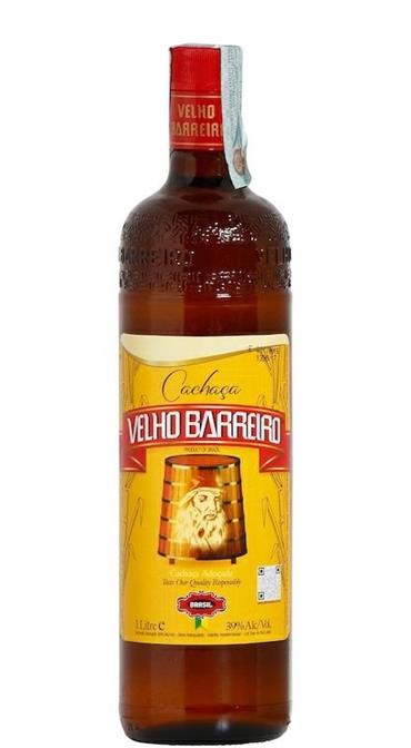 Cachaca Silver 1,00lt Velho Barreiro