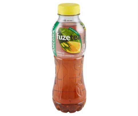 Tè Lemongrass Zero Pet 0,40lt X12 Fuze