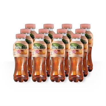 Tè Pesca Zero Pet 0,40lt X12 Fuze