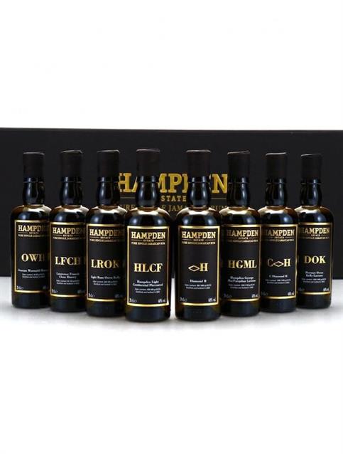 Rum The 8 Marks Collection 8x20cl Hampden