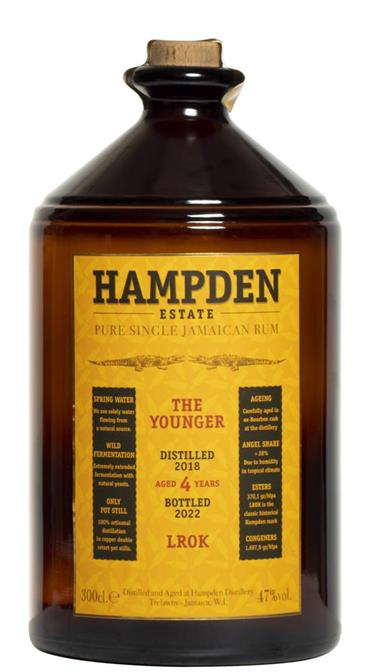 Rum The Younger 4yo 3,00lt Hampden Estate