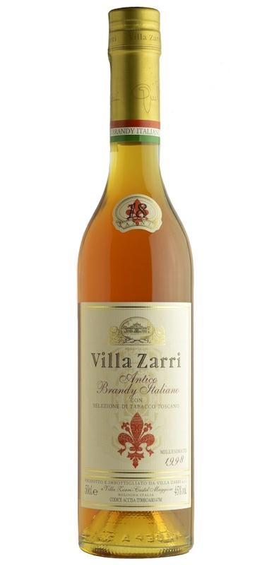 Brandy 18 Anni Tabacco 0,50lt Villa Zarri
