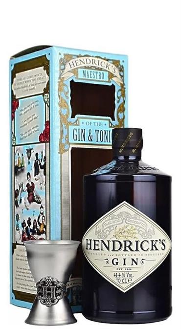Gin Maestro + Jigger 0,70lt Hendrick's