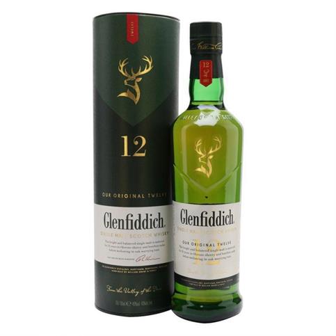 Whisky 12yo 1,00lt Glenfiddich