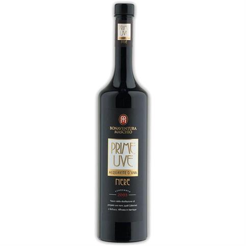 Acquavite Affinata Prime Uve Nera 0,70lt Bonaventura Maschio
