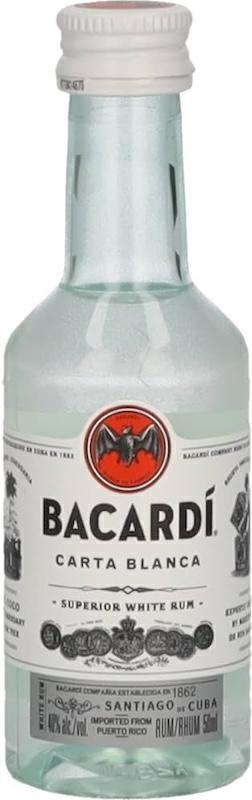 Rum Bianco 0,05lt Bacardi