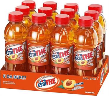 Tè Pesca Estathè Pet 0,40lt X12 Ferrero