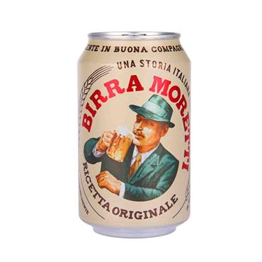 Birra Lattina 0,33lt X24 Moretti